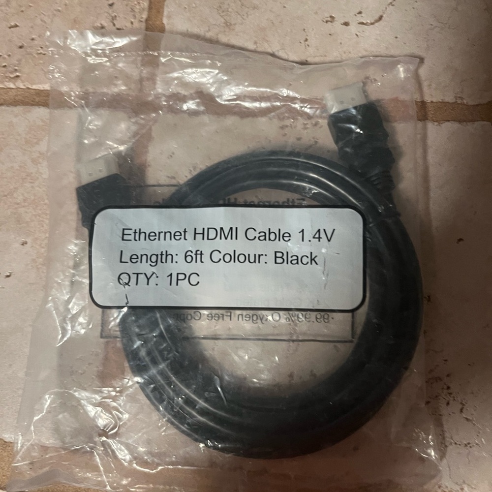 HDMI Cable 6ft